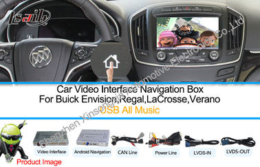 Sistema di navigazione 9-12V dell'interfaccia dell'automobile di HD 1080P Android con la rete TMC di WIFI