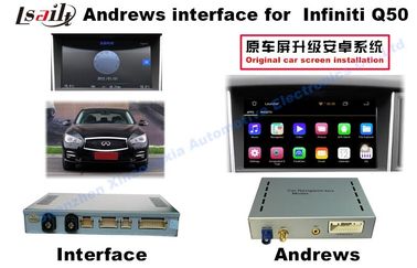 Tensione 2015 o 2016 di funzionamento dell'interfaccia 9-12v dell'automobile di Infiniti Q50 Android