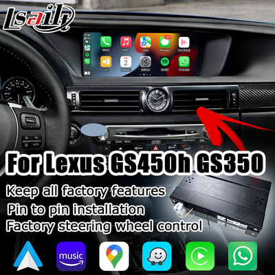 Interfaccia auto Android carplay wireless per Lexus GS450h GS350 GS200t di Lsailt