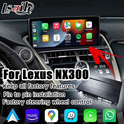 Lexus NX300 NX300h 2018 2021 scatola di interfaccia automatica Android carplay wireless