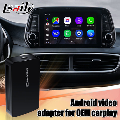 Video scatola USB HDMI di Android 9,0 AI dell'interfaccia dell'automobile per le automobili di Hyundai Kia con carplay