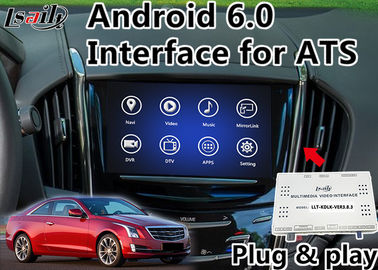 Unità tutta compresa dell'interfaccia automatica di Android di navigazione per il ATS ESCALADE di Cadillac con Mirrorlink incorporato, Bluetooth