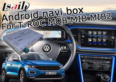 Interfaccia dell'automobile di vista di vista di panorama 360 video, interfaccia automatica Volkswagen T - ROC di Android