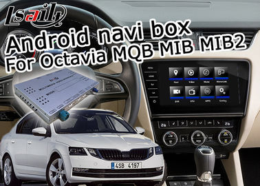 Video del sistema WiFi di Octavia Mirror Link Car Navigation per Tiguan Sharan Passat Skoda Seat