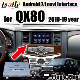 Interfaccia aria automatica dell'automobile dell'interfaccia di Android per l'anno infinito di QX80 2018-2019 con 3G RAM, 32G ROM, auto di androide