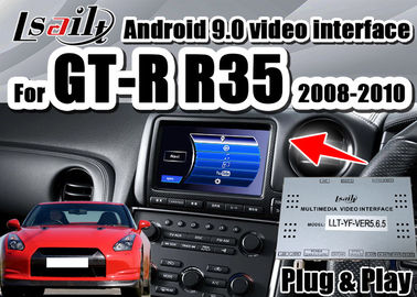 L'interfaccia automatica di Android sostiene le macchine fotografiche e l'auto carplay e inverse di androide per 2008-2010 GT-r GTR R35