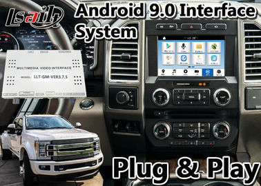 Scatola automatica di navigazione di GPS dell'interfaccia di Android 9,0 per il sistema di SINCRONIZZAZIONE 3 di Ford F-450
