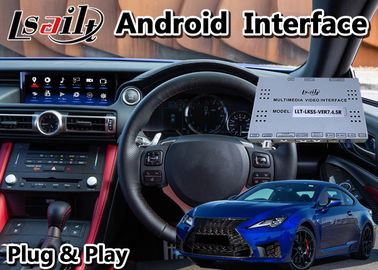 Installazione pronta per l'uso di Android Lexus RCF RC300 dell'interfaccia di navigazione di GPS dell'automobile video