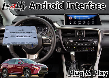 Sistema di interfaccia di navigazione di 4+64GB Android 9,0 RX Carplay per Lexus 2015-2018 RX350 RX450H RX200T