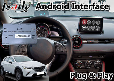 Interfaccia di navigazione di Lsailt Android video per il sistema di modello Waze Carplay Youtube di Mazda CX-3 14-20 Car MZD