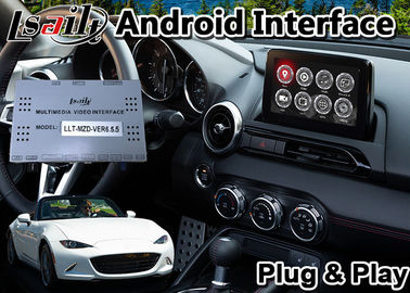 Interfaccia di navigazione di Lsailt Android la video per Mazda MX-5 CX-9 MZD collega il sistema con l'auto senza fili di androide di Carplay