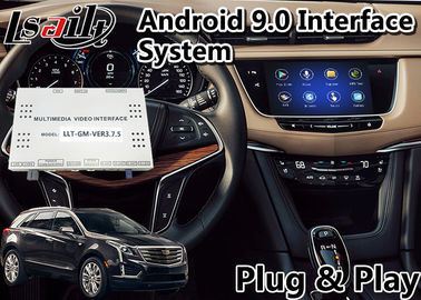 Interfaccia di navigazione di Android 9,0 GPS video per Cadillac XT5/XTS/SRX/ATS/sistema INDICAZIONE di CTS 2014-2020