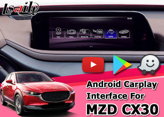 Interfaccia di Android per l'interfaccia 2020 di youtube di navigazione di Mazda CX30 GPS
