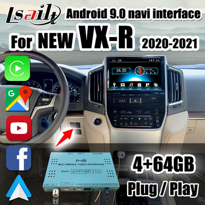 4+64GB CarPlay/interfaccia automatica di Android ha incluso Waze, YouTube, Netflix per Land Cruiser 2020-2021 VX-R