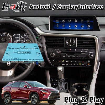 Interfaccia di PX6 4GB Android 9,0 Carplay per l'auto di controllo HDMI Android di Lexus RX350/topo di RX450H