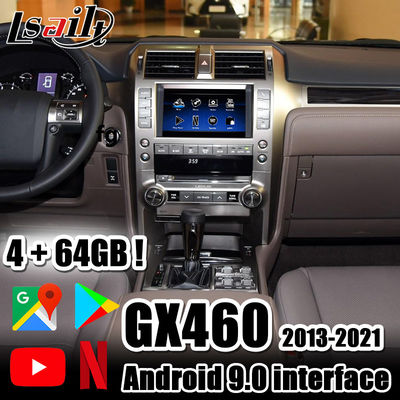 Lsailt PX6 Lexus Video Interface per GX460 ha incluso CarPlay, auto di Android, YouTube, Waze, NetFlix 4+64GB