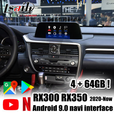 CarPlay/supporto di Lexus Video Interface sistema multimediale di Android per giocare il video di 4K HD, macchine fotografiche posteriori per RX300h RX350