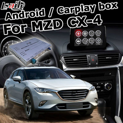 Il video di multimedia di Mazda CX-4 CX4 collega l'interfaccia automatica di androide di androide carplay facoltativo