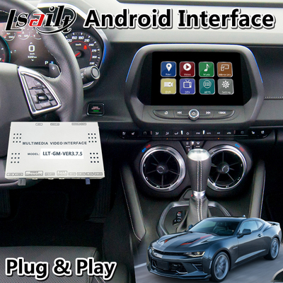 Interfaccia di multimedia di Chevrolet Android video per l'auto senza fili di Android di navigazione di Camaro Carplay GPS
