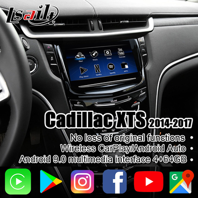 La radio PX6/interfaccia multimedia di Android la video per Cadillac XTS, ATS con il sistema di INDICAZIONE ha incluso YuToube, NetFlix