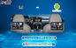 Navigazione di Android dell'interfaccia di multimedia di Honda video, esposizione del poggiacapo, telefono cellulare Mirrorlink