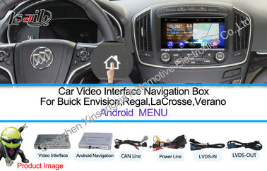 Sistema di navigazione di multimedia dell'interfaccia dell'automobile di WIFI/TMC Android per Buick 800 * 480