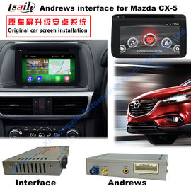 Interfaccia di multimedia dell'automobile di Android 4,4 video per 2016 Mazda3/6/CX -3/CX -5