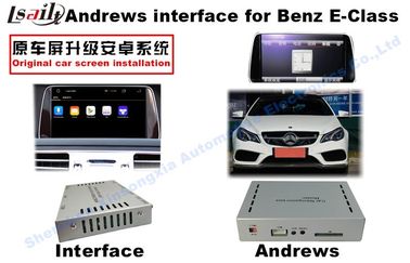 Interfaccia di multimedia automatiche dell'interfaccia del benz NTG 4,5 Android video per la versione 2012