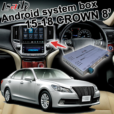 Le multimedia di androide della corona S210 AWS215 GWS214 di Toyota collegano l'androide che carplay senza fili la soluzione automatica con la radio di FM aggiunge