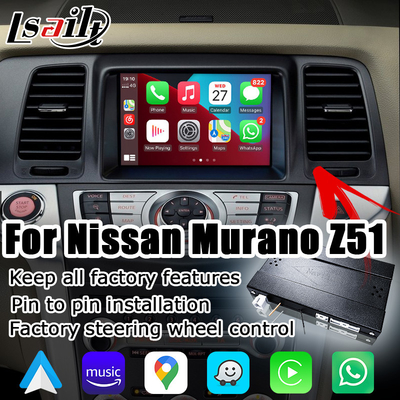 Interfaccia wireless Carplay Android Auto per Nissan Murano Z51 IT08 08IT di Lsailt