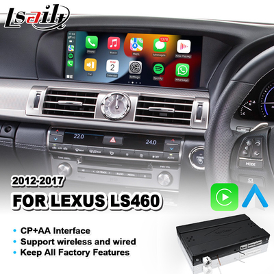 Interfaccia automatica senza fili di Android Carplay per lo F-sport 2012-2017 AWD di Lexus LS 460 600h LS460