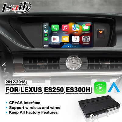 Interfaccia automatica senza fili di Android Carplay per Lexus es 250 300H 350 un controllo 2012-2018 di 200 topi