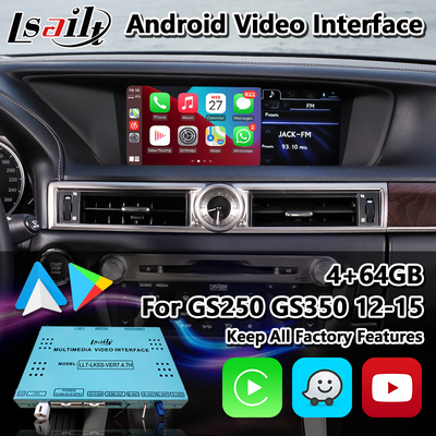 Lsailt Android Car Video Interface per Lexus GS250 GS350 GS450h GS300h GS L10 2012-2015