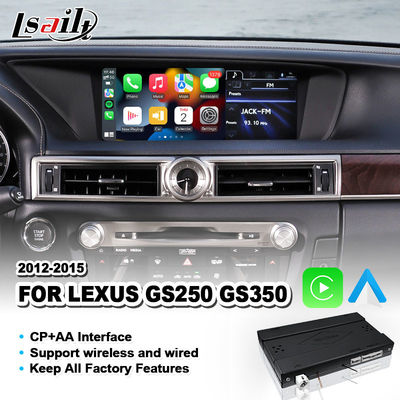 Interfaccia automatica senza fili di Android Carplay per Lexus GS250 GS350 GS 350 2012-2015