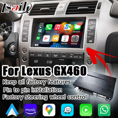 Aggiornamento automatico carplay di Apple Android per stile dell'OEM di Lexus GX460 integrare aggiornamento