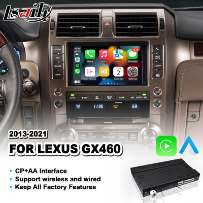 Interfaccia wireless Android Auto Lexus Carplay di Lsailt per GX460 2013-2021