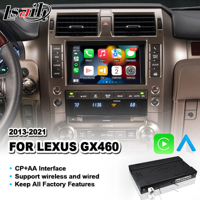 Lsailt Android senza fili Lexus Carplay Interface automatico per 2013-2021 GX 460 GX460