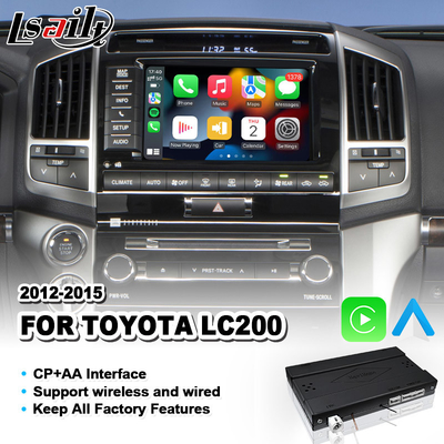 Interfaccia senza fili di Toyota Carplay per Land Cruiser LC200 200 V8 2012-2015 da Lsailt