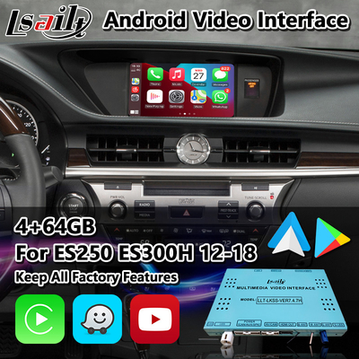 Video interfaccia di Lsailt Android per Lexus ES200 ES250 es 300h ES350 con Carplay senza fili