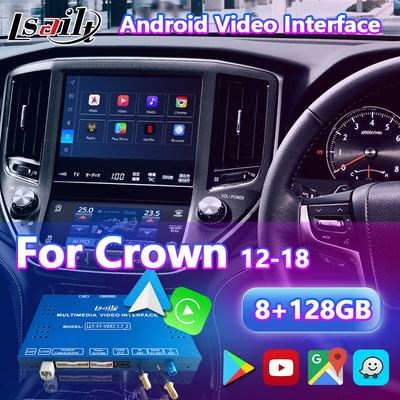 Interfaccia video Android per Toyota Crown S210 AWS210 GRS210 GWS214 Majesta Athlete 2012-2018