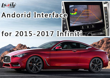 Interfaccia automatica 2015-2017 di Infiniti Android + scatola di navigazione di Android con Mirrorlink incorporato, WIFI incorporato