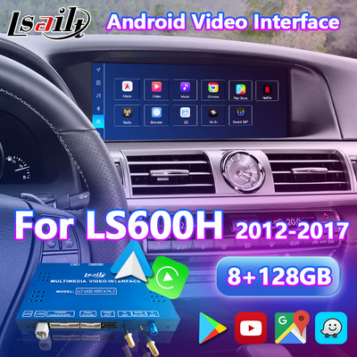 Lsailt 8+128GB Android Multimedia Carplay Interface Box per Lexus LS LS600h LS460 2012-2017