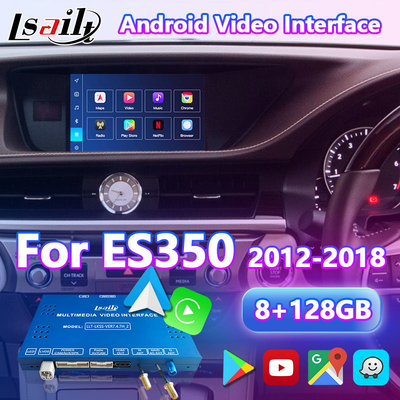8+128GB Lsailt Interfaccia video di navigazione Android Per Lexus ES 350 300h 250 200 XV60 Controllo del mouse 2012-2018
