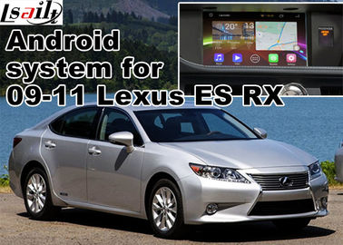 Lexus es RX NX È sistema di navigazione di GPS dell'automobile con schermo fuso Android 5,1 del touch screen TV di retrovisione il video
