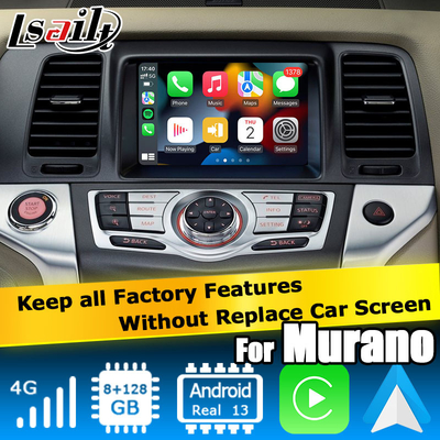 Nissan Murano Z51 Android 13 Carplay Android Auto basato su Qualcomm 13 8+128GB