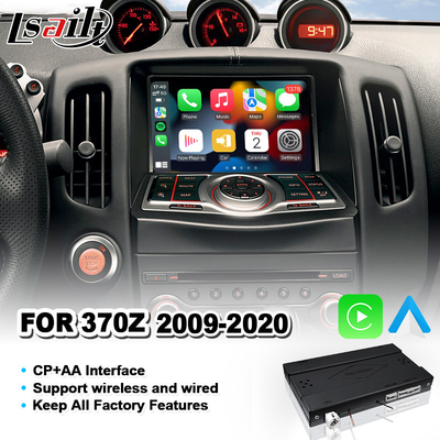Interfaccia wireless Carplay Android Auto Mirrorlink Per il 2009-2020 Nissan 370Z GT Nismo