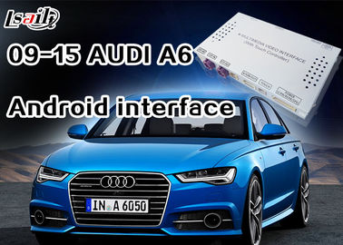 Sistema multimediale di navigazione di Android per 3G MMI Audi A6L, A7, Q5 con WIFI incorporato, mappa online
