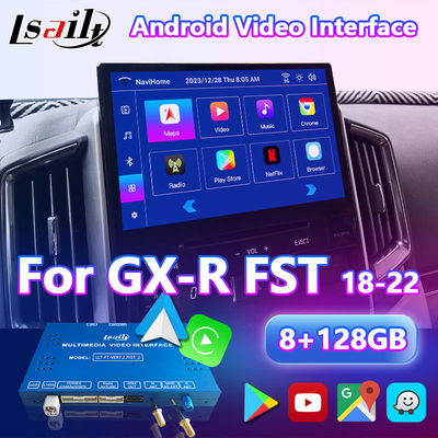 Lsailt Interfaccia video multimediale Android per Toyota Land Cruiser LC200 GXR GX-R FST LC 200 2018-2022