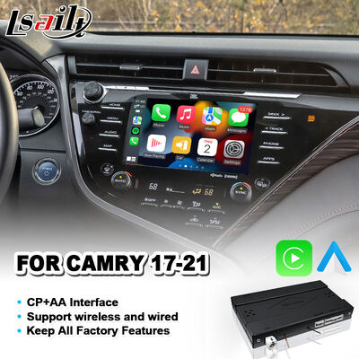 Interfaccia Wireless Android Auto Carplay Lsailt per Toyota Camry 2017-2021
