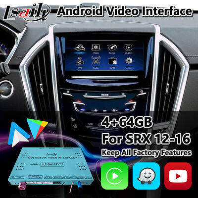 Lsailt Android Multimedia Video Interface per 2012-2016 Cadillac SRX CUE System con Carplay